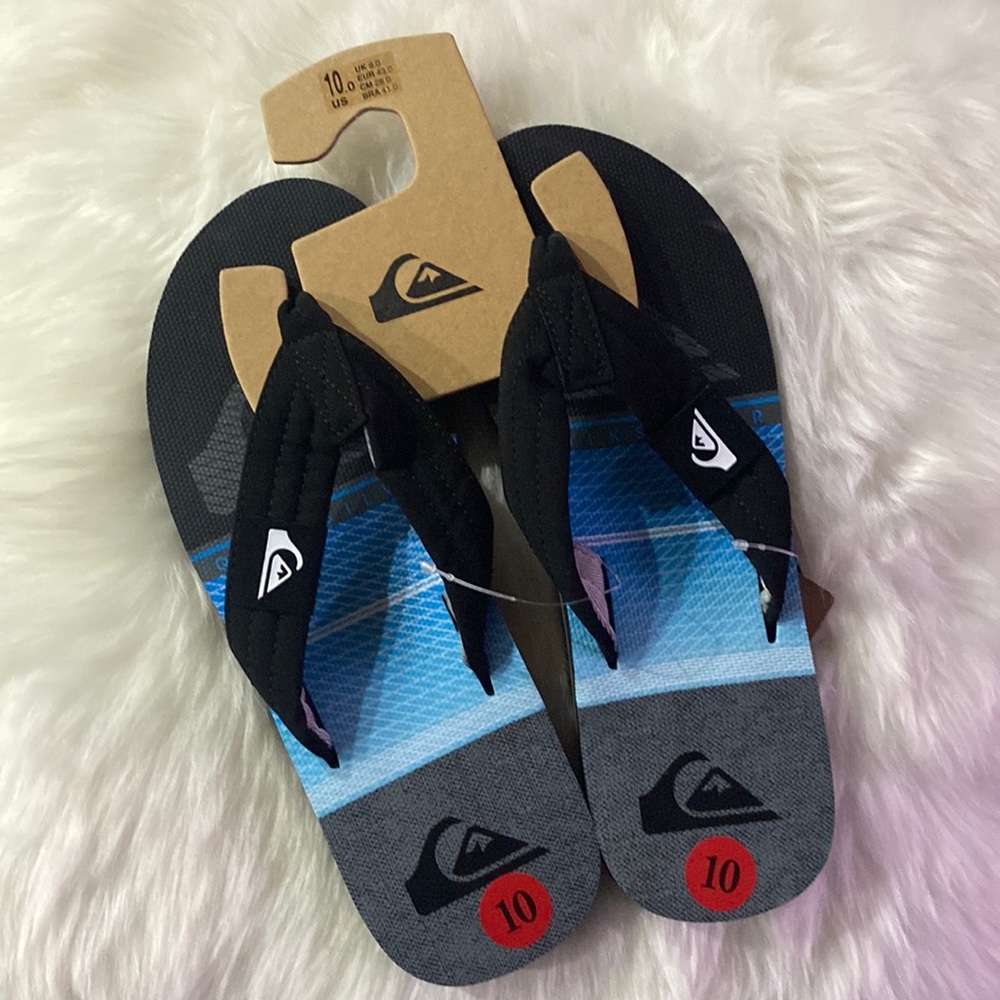 Quick Silver flip flops